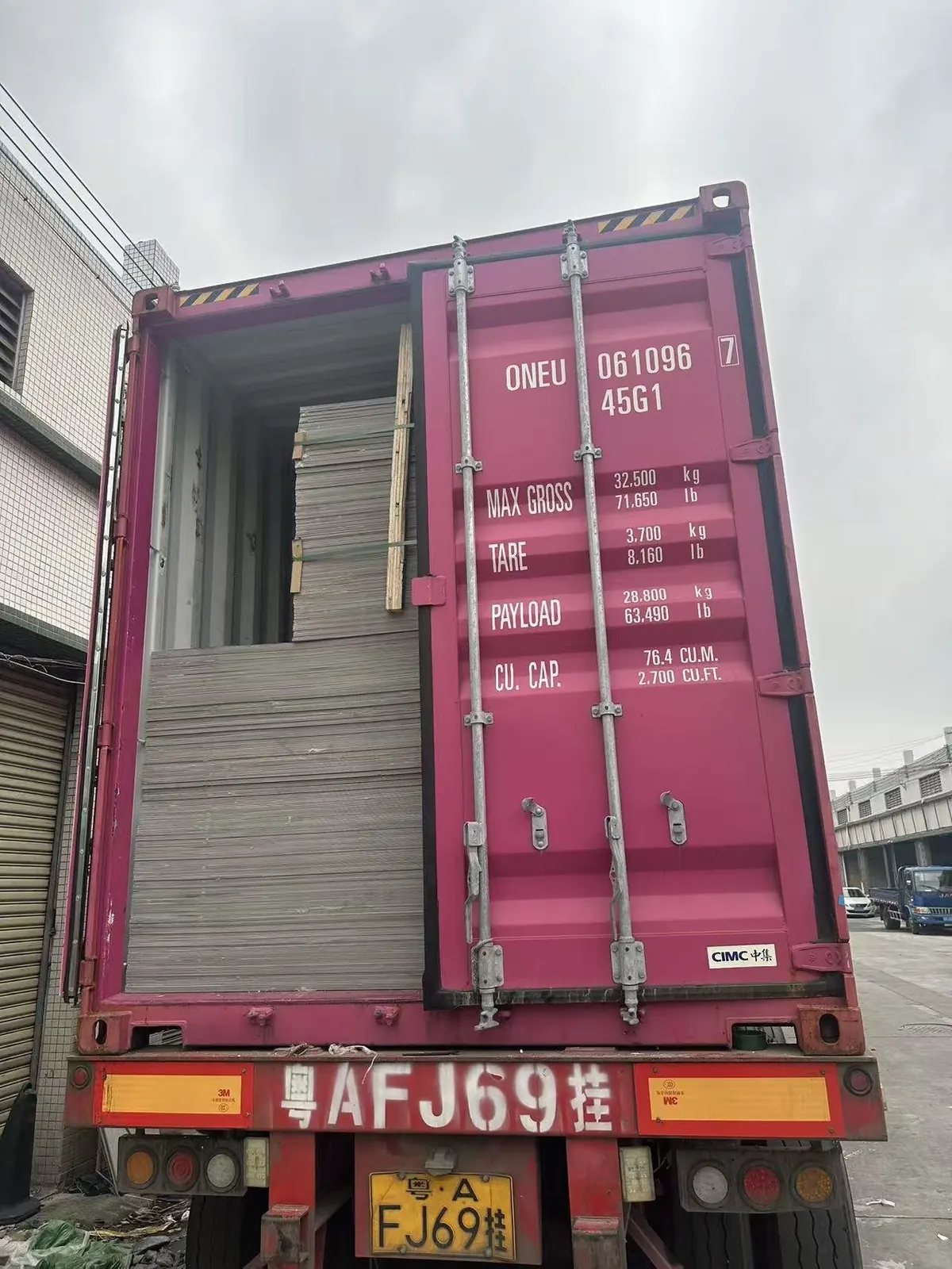 Container loading